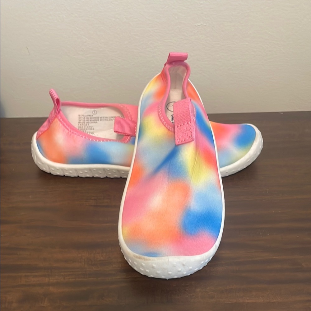 Cat & Jack Pink and Blue Water Shoes Slip-On